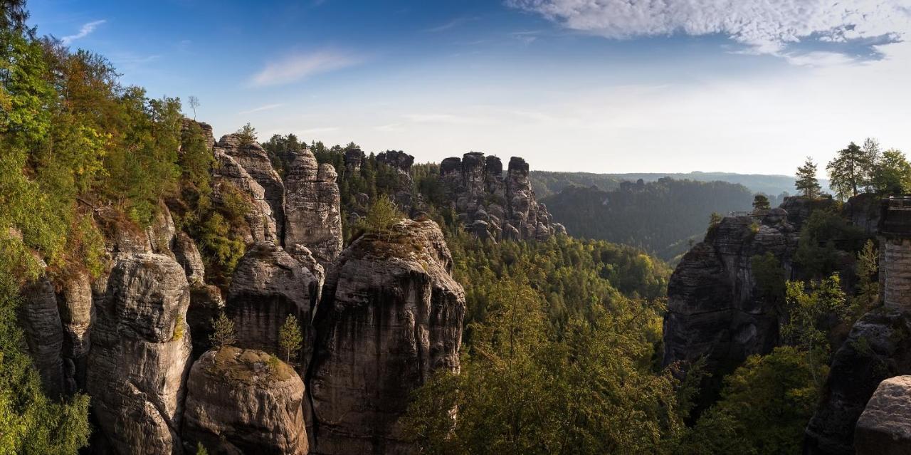 Вілла Haus Am Wald Бад-Шандау Екстер'єр фото